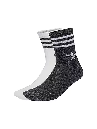 ADIDAS ORIGINALS | Chaussettes §S GLITTER, lot de 2 icgome/blanc | schwarz